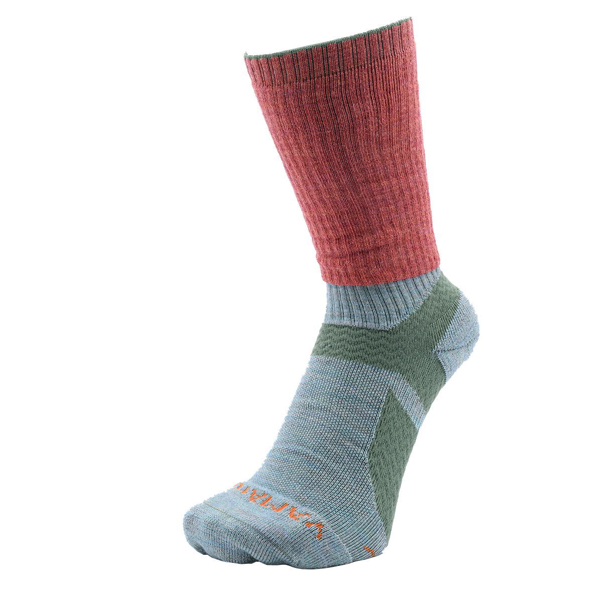 Hikers Arch Socks Crew — Round Toe